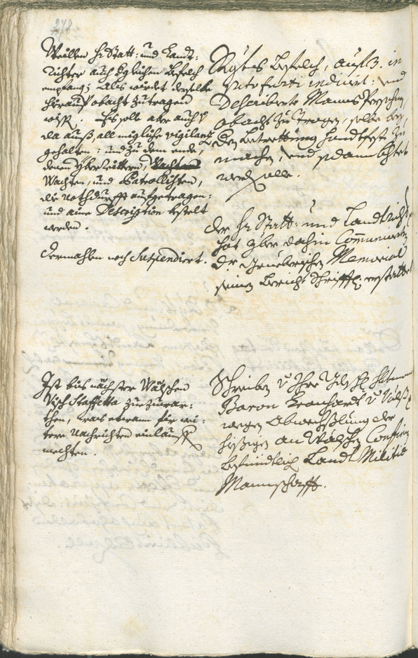 Archivio Storico della Città di Bolzano - BOhisto protocollo consiliare 1732/35 