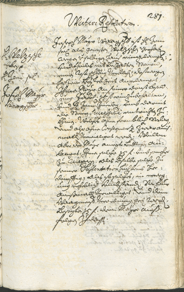 Archivio Storico della Città di Bolzano - BOhisto protocollo consiliare 1732/35 