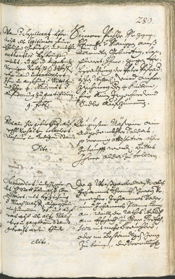 Civic Archives of Bozen-Bolzano - BOhisto Ratsprotokoll 1732/35 