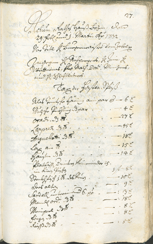 Civic Archives of Bozen-Bolzano - BOhisto Ratsprotokoll 1732/35 