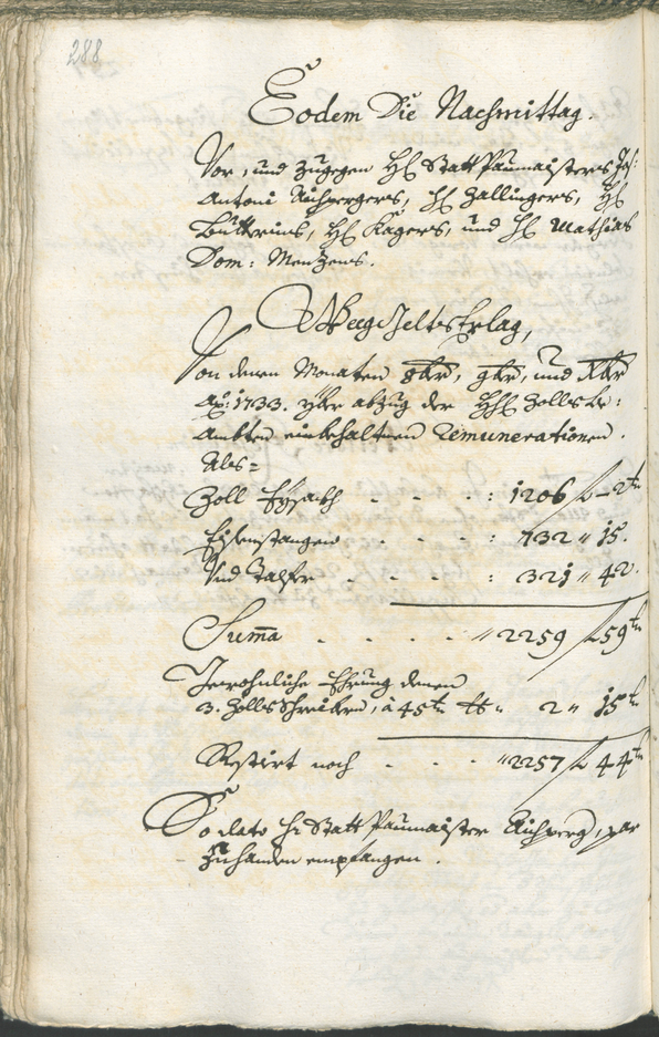 Civic Archives of Bozen-Bolzano - BOhisto Ratsprotokoll 1732/35 