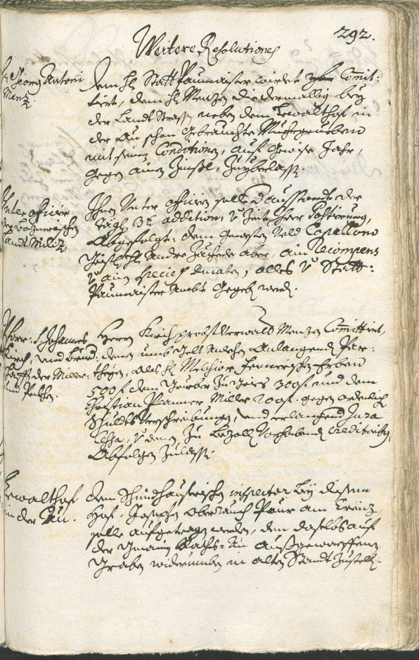 Civic Archives of Bozen-Bolzano - BOhisto Ratsprotokoll 1732/35 