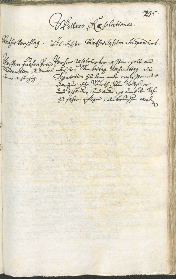 Civic Archives of Bozen-Bolzano - BOhisto Ratsprotokoll 1732/35 