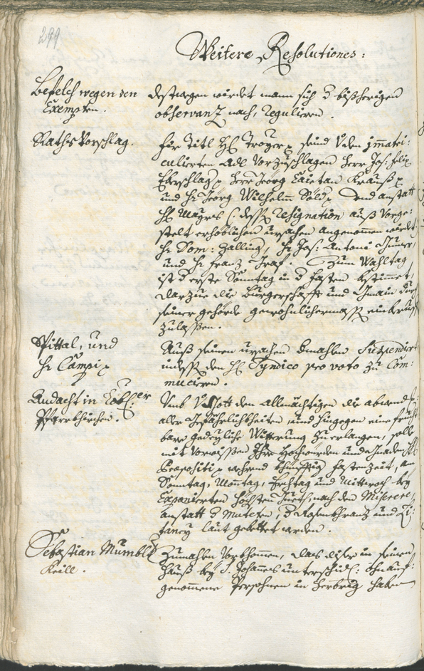 Archivio Storico della Città di Bolzano - BOhisto protocollo consiliare 1732/35 