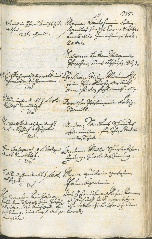 Civic Archives of Bozen-Bolzano - BOhisto Ratsprotokoll 1732/35 