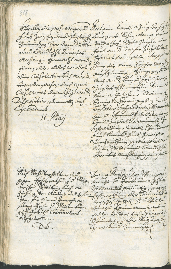 Civic Archives of Bozen-Bolzano - BOhisto Ratsprotokoll 1732/35 