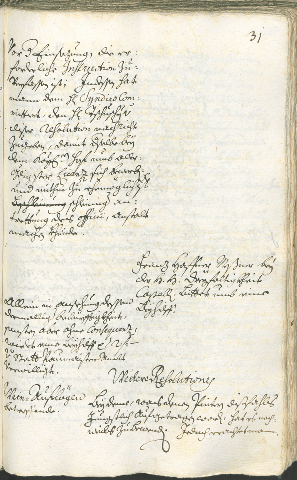 Archivio Storico della Città di Bolzano - BOhisto protocollo consiliare 1732/35 