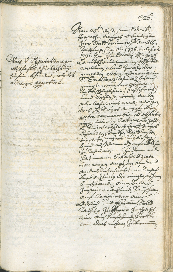 Civic Archives of Bozen-Bolzano - BOhisto Ratsprotokoll 1732/35 