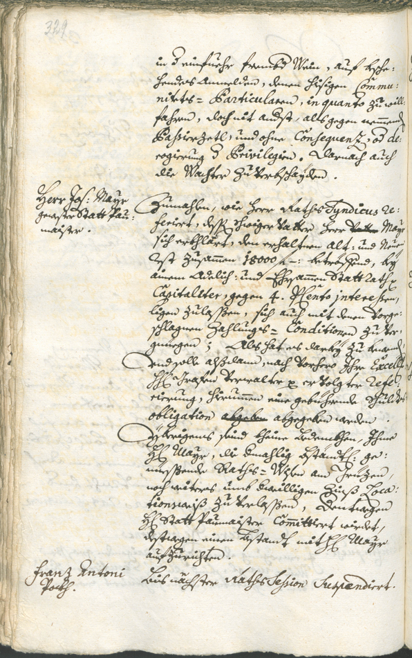 Civic Archives of Bozen-Bolzano - BOhisto Ratsprotokoll 1732/35 