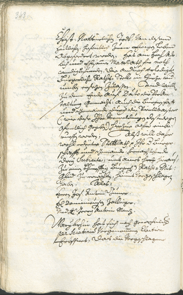 Civic Archives of Bozen-Bolzano - BOhisto Ratsprotokoll 1732/35 