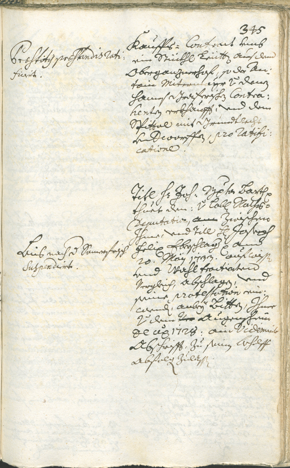 Civic Archives of Bozen-Bolzano - BOhisto Ratsprotokoll 1732/35 