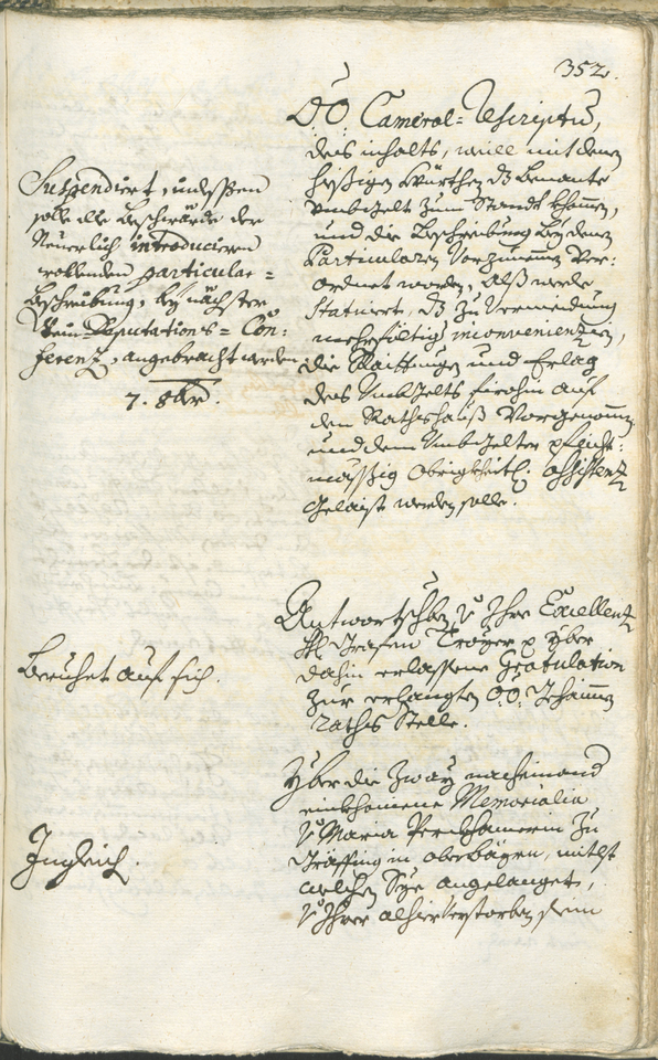 Civic Archives of Bozen-Bolzano - BOhisto Ratsprotokoll 1732/35 