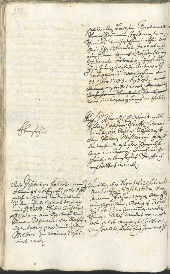 Civic Archives of Bozen-Bolzano - BOhisto Ratsprotokoll 1732/35 