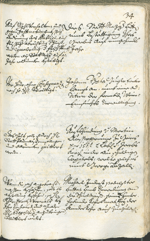 Civic Archives of Bozen-Bolzano - BOhisto Ratsprotokoll 1732/35 