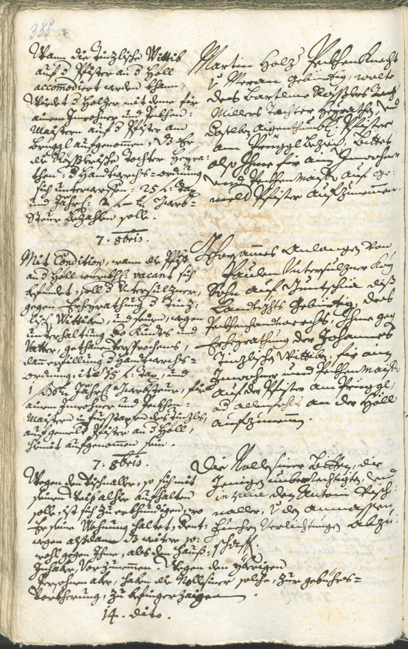 Archivio Storico della Città di Bolzano - BOhisto protocollo consiliare 1732/35 