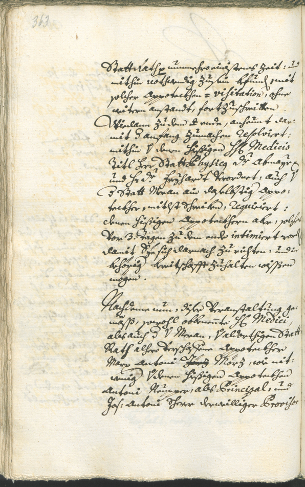 Archivio Storico della Città di Bolzano - BOhisto protocollo consiliare 1732/35 