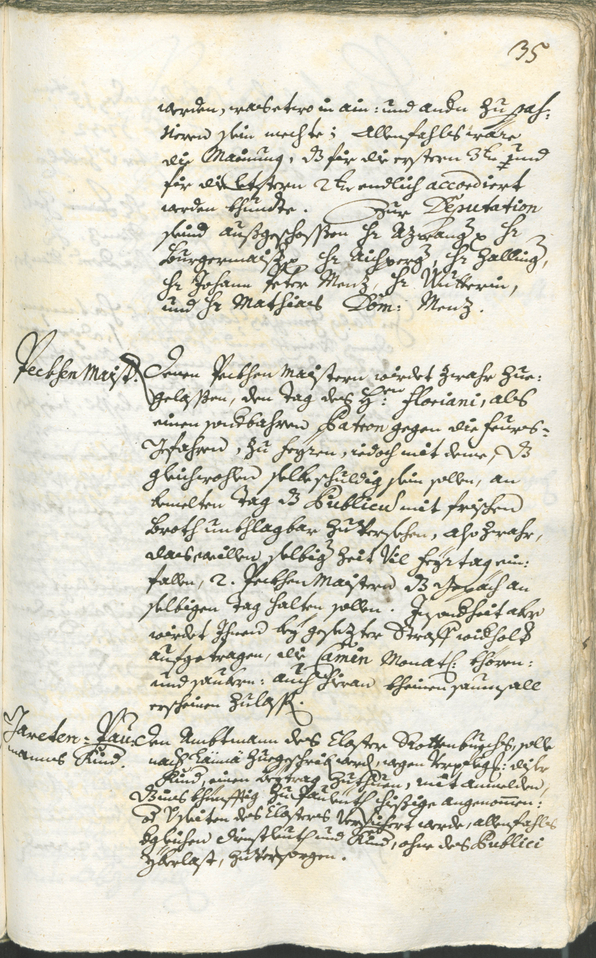 Archivio Storico della Città di Bolzano - BOhisto protocollo consiliare 1732/35 