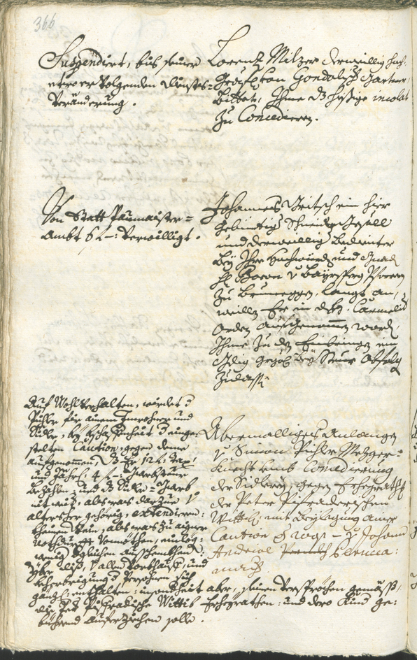 Stadtarchiv Bozen - BOhisto Ratsprotokoll 1732/35 