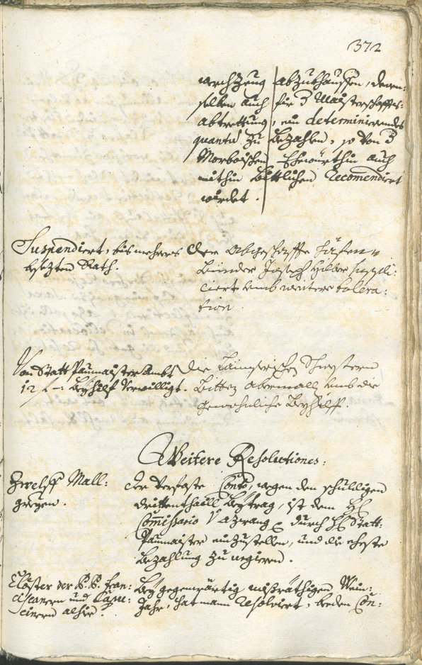 Civic Archives of Bozen-Bolzano - BOhisto Ratsprotokoll 1732/35 