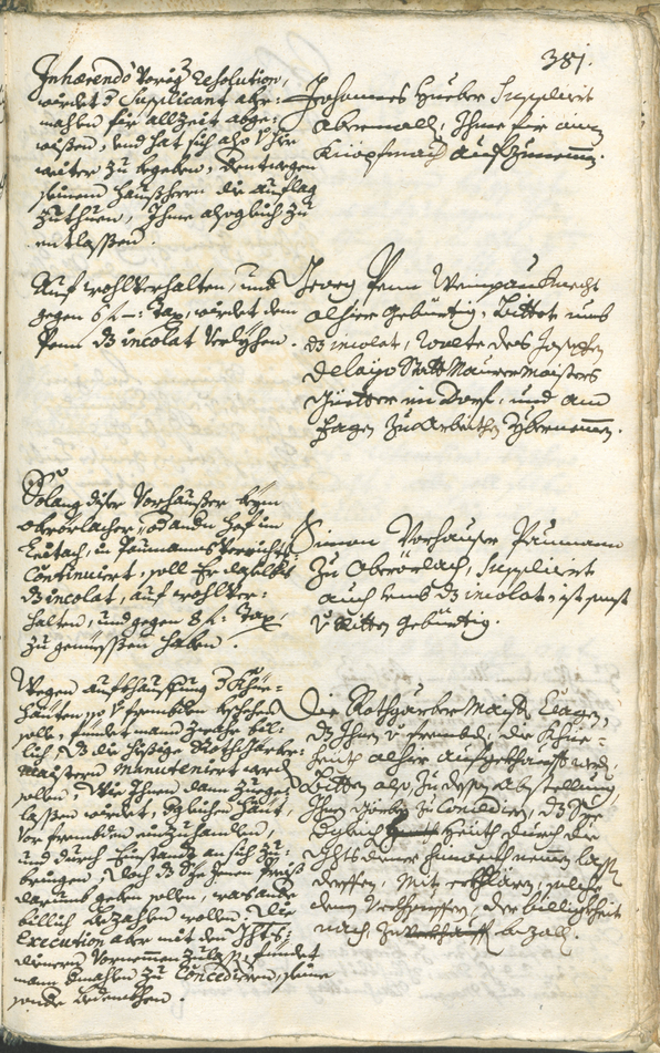 Civic Archives of Bozen-Bolzano - BOhisto Ratsprotokoll 1732/35 