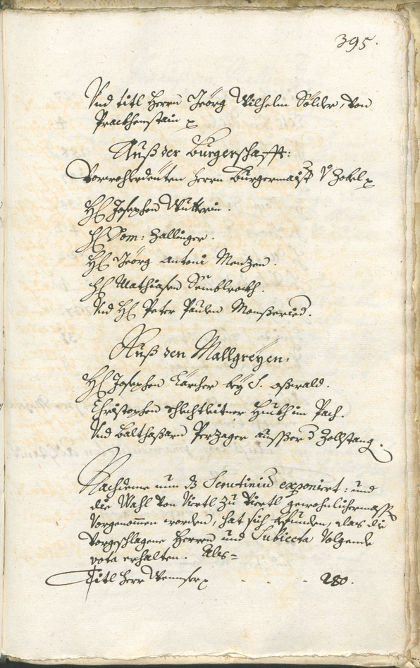 Stadtarchiv Bozen - BOhisto Ratsprotokoll 1732/35 