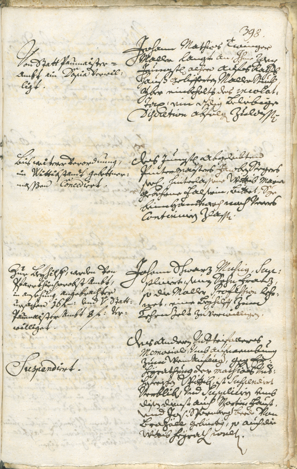 Civic Archives of Bozen-Bolzano - BOhisto Ratsprotokoll 1732/35 