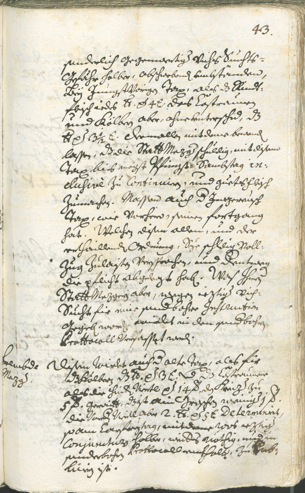 Archivio Storico della Città di Bolzano - BOhisto protocollo consiliare 1732/35 