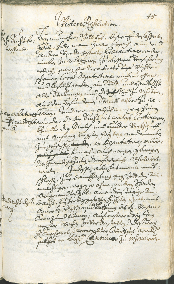 Archivio Storico della Città di Bolzano - BOhisto protocollo consiliare 1732/35 