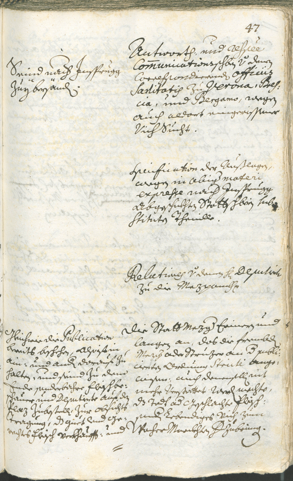 Civic Archives of Bozen-Bolzano - BOhisto Ratsprotokoll 1732/35 