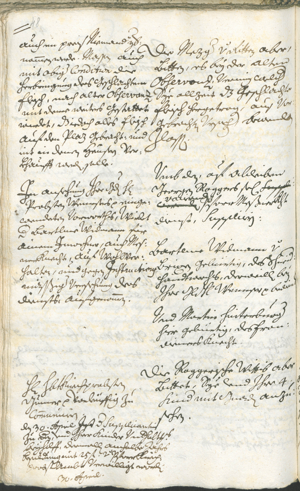 Civic Archives of Bozen-Bolzano - BOhisto Ratsprotokoll 1732/35 