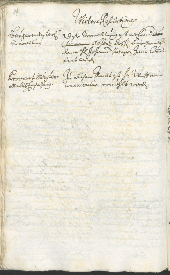 Archivio Storico della Città di Bolzano - BOhisto protocollo consiliare 1732/35 