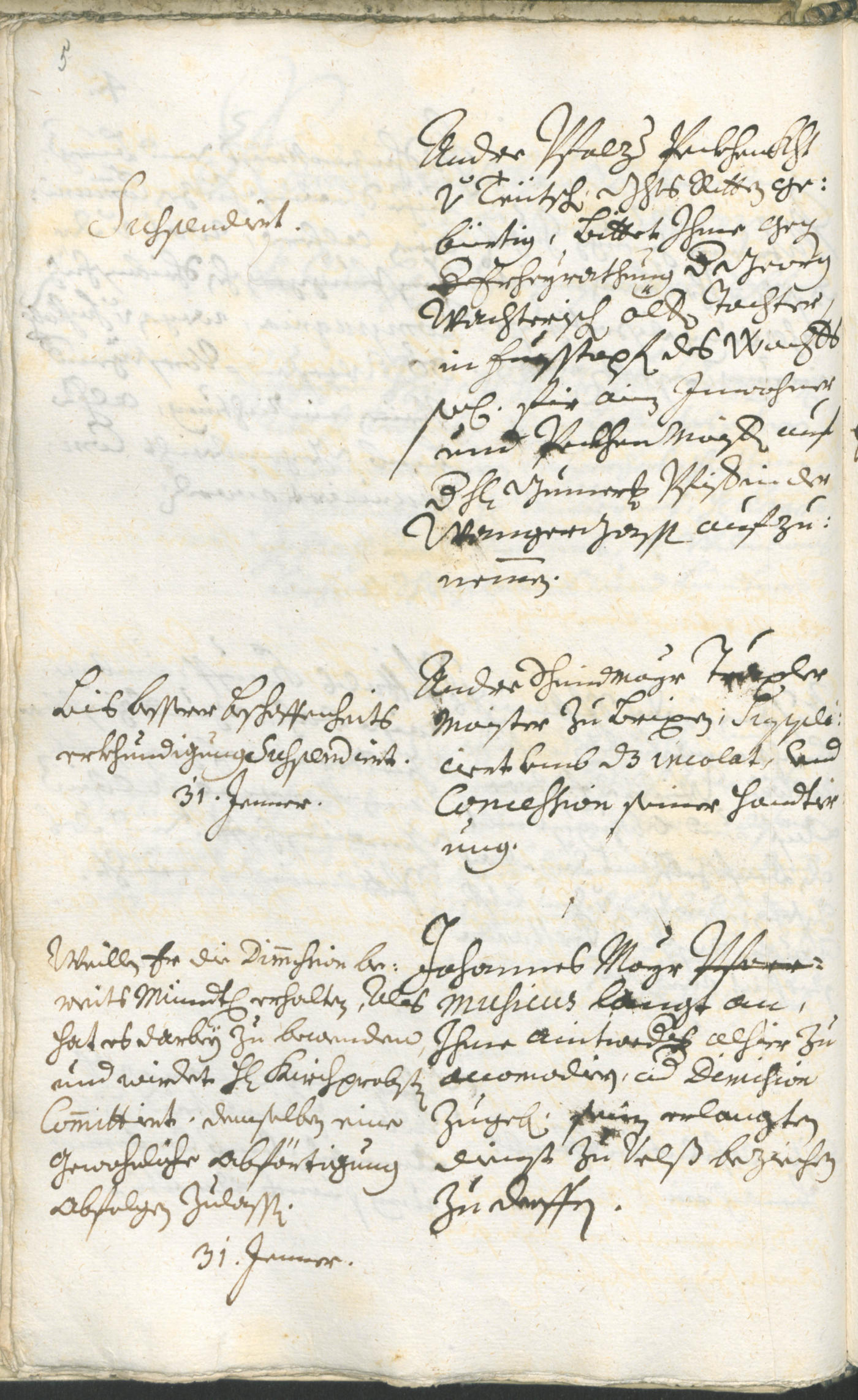 Civic Archives of Bozen-Bolzano - BOhisto Ratsprotokoll 1732/35 