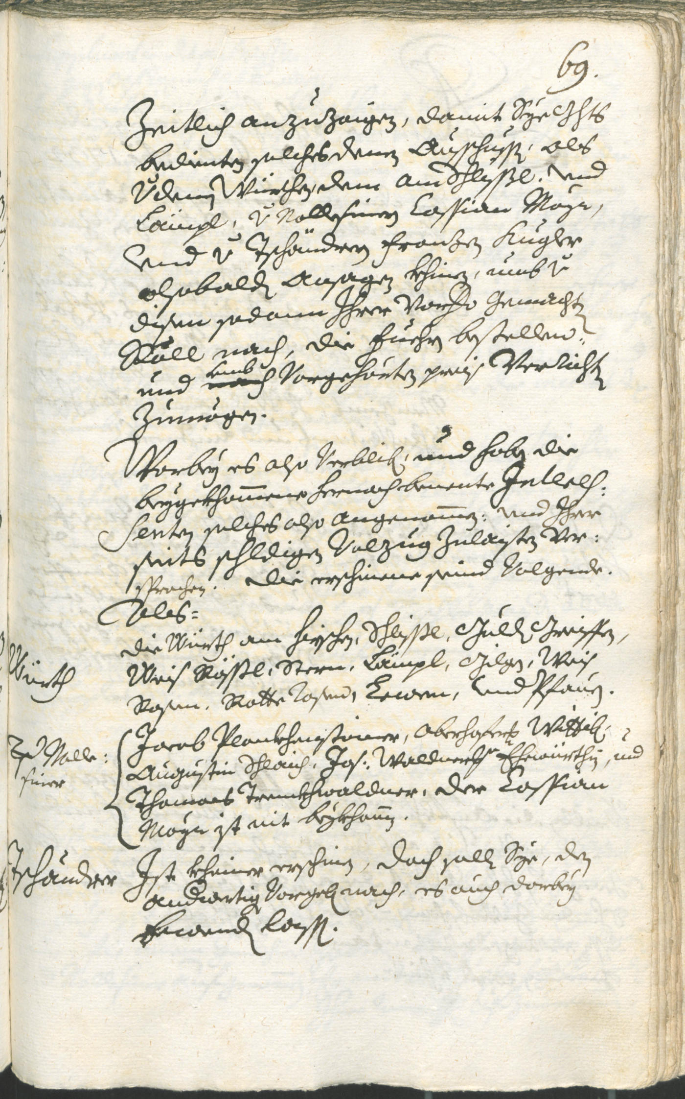 Stadtarchiv Bozen - BOhisto Ratsprotokoll 1732/35 