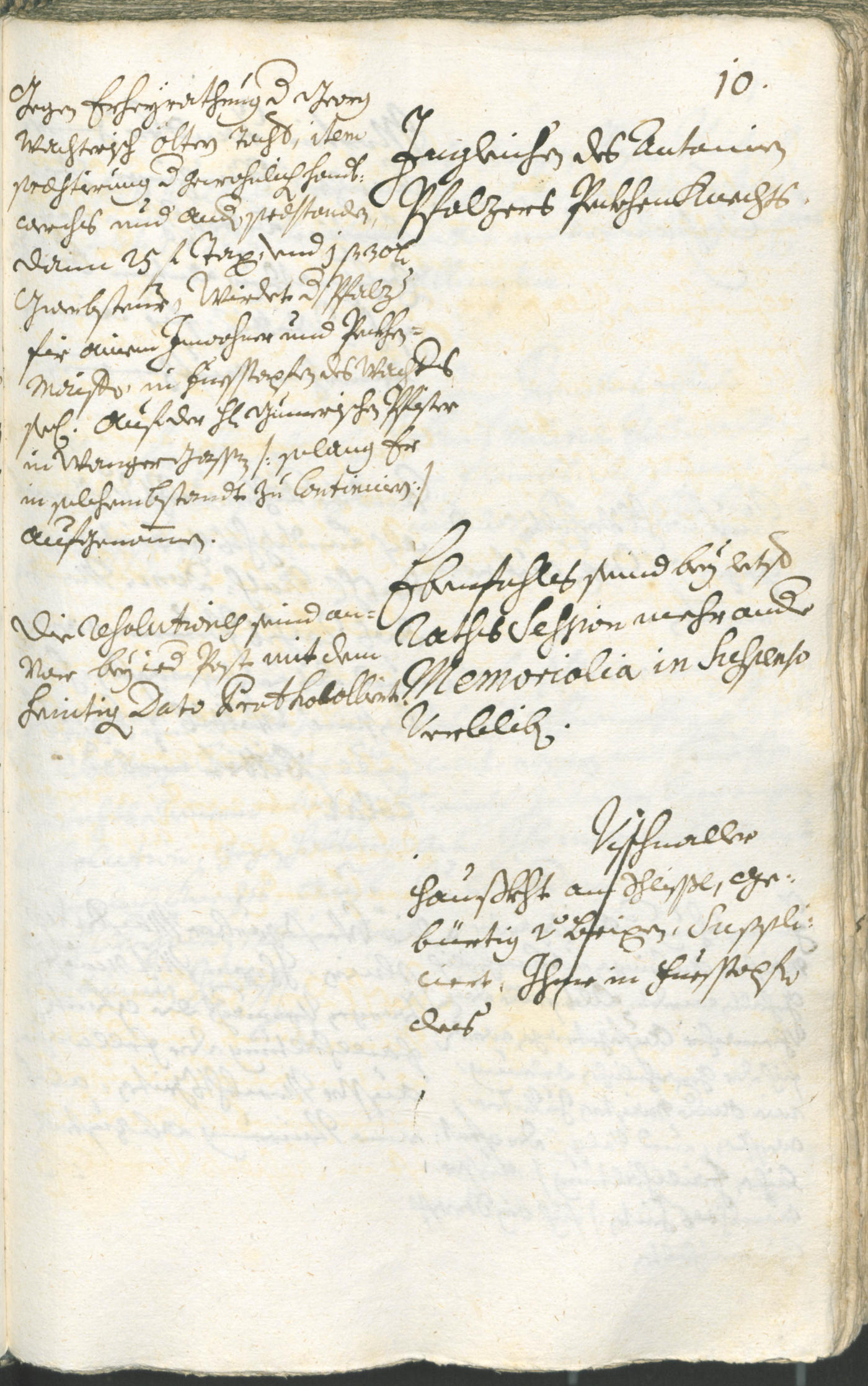 Stadtarchiv Bozen - BOhisto Ratsprotokoll 1732/35 