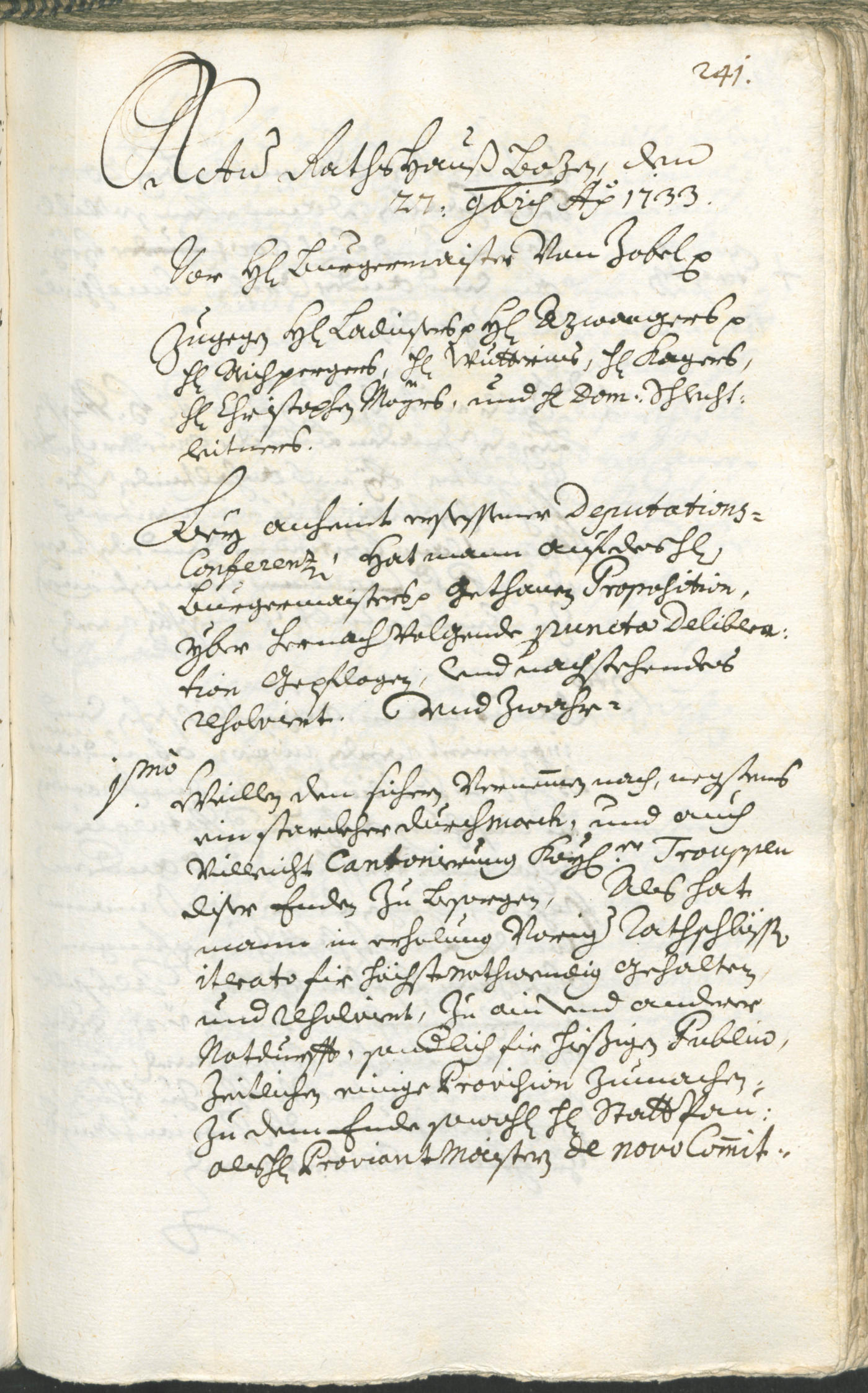 Civic Archives of Bozen-Bolzano - BOhisto Ratsprotokoll 1732/35 