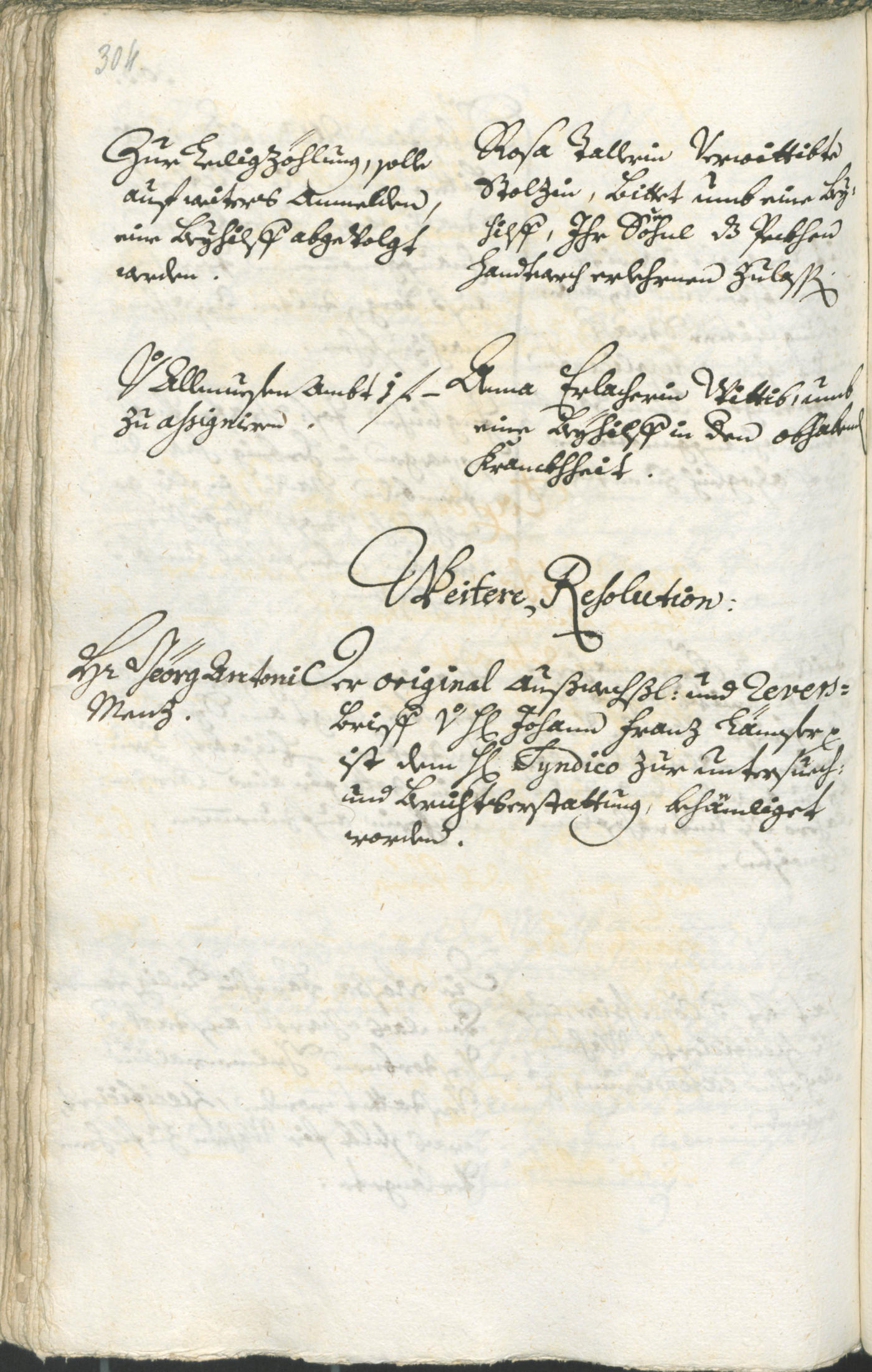 Civic Archives of Bozen-Bolzano - BOhisto Ratsprotokoll 1732/35 