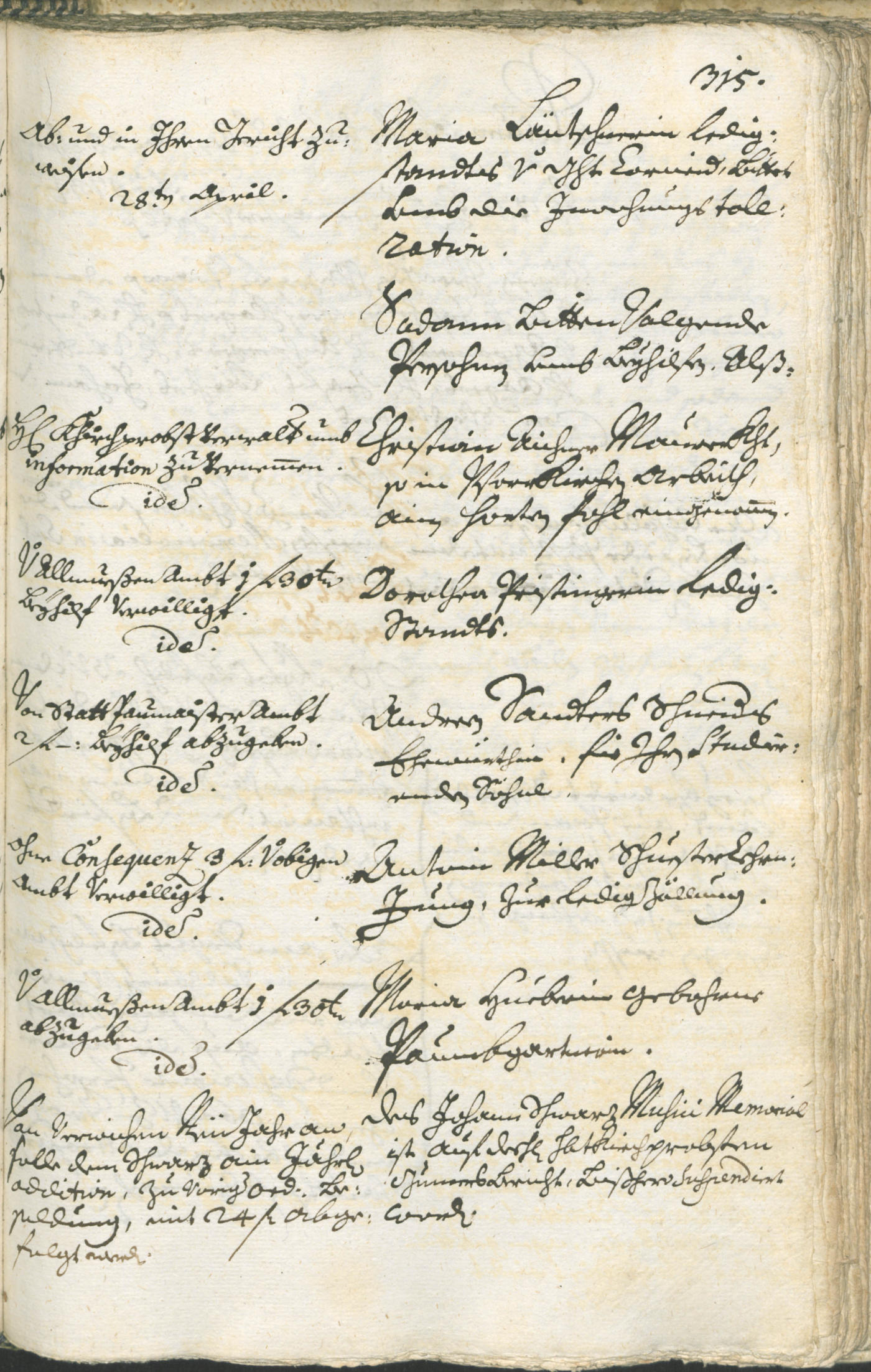 Civic Archives of Bozen-Bolzano - BOhisto Ratsprotokoll 1732/35 