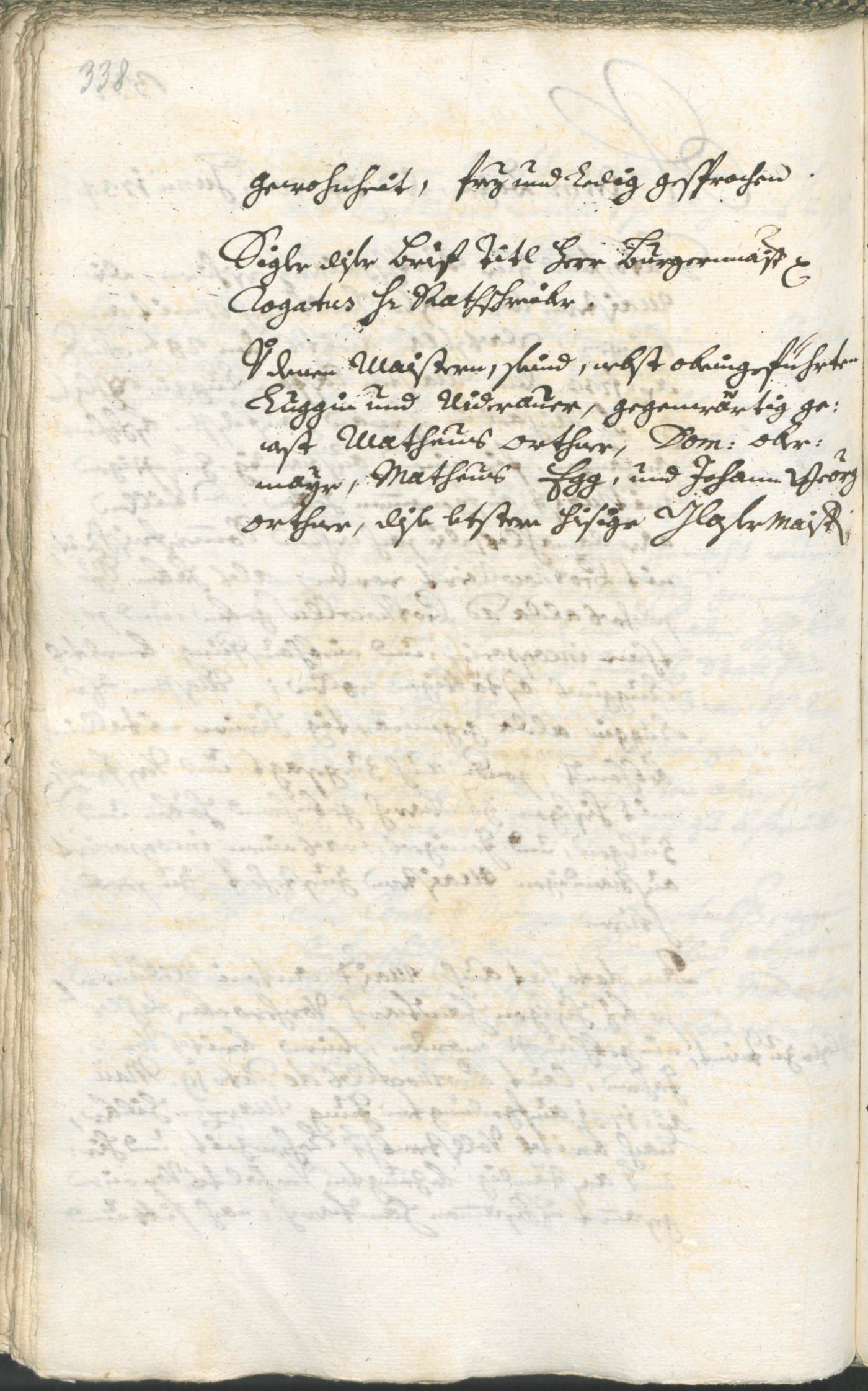 Civic Archives of Bozen-Bolzano - BOhisto Ratsprotokoll 1732/35 