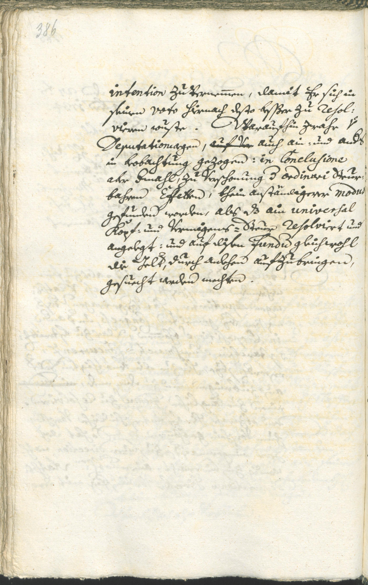 Stadtarchiv Bozen - BOhisto Ratsprotokoll 1732/35 