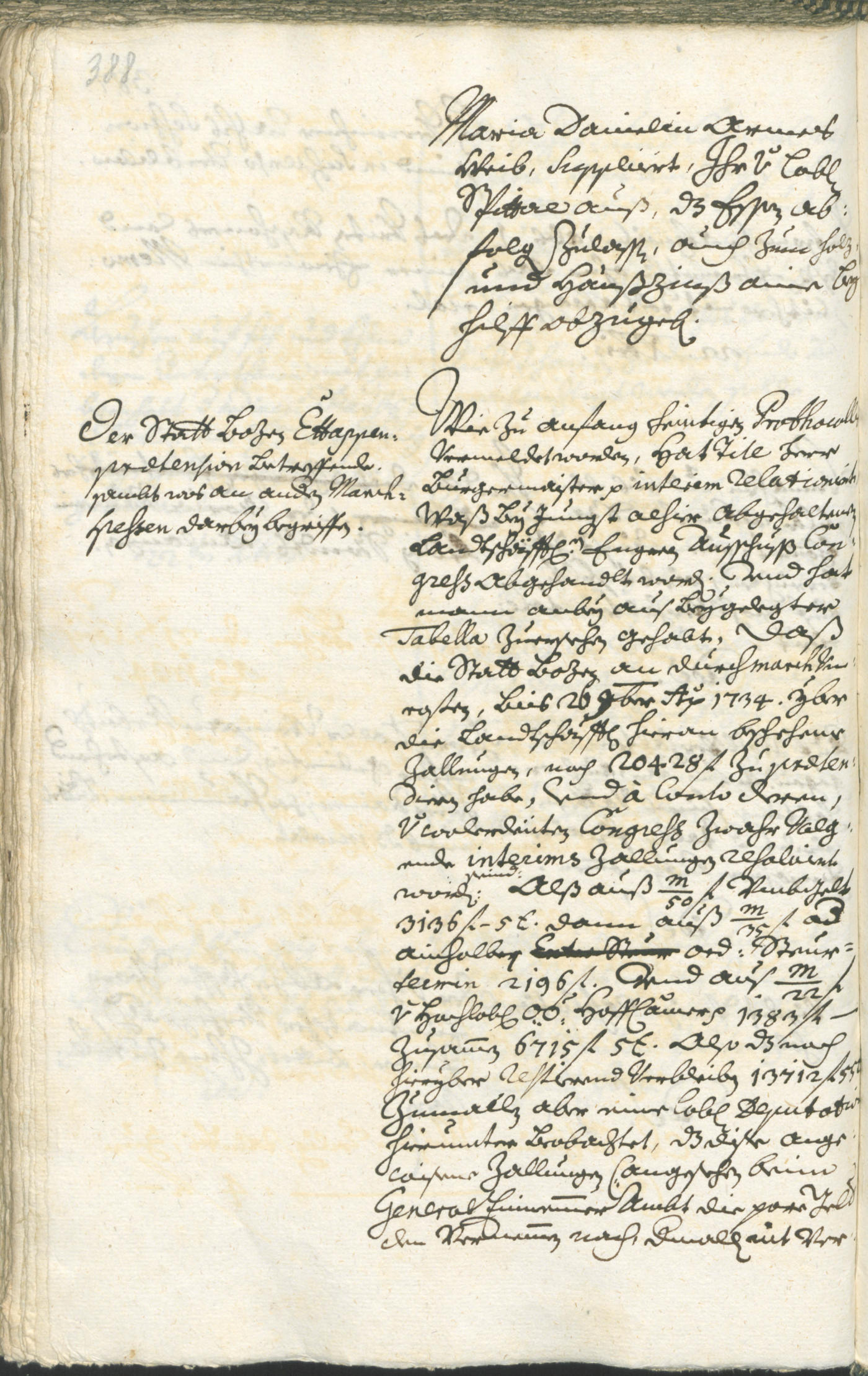 Civic Archives of Bozen-Bolzano - BOhisto Ratsprotokoll 1732/35 