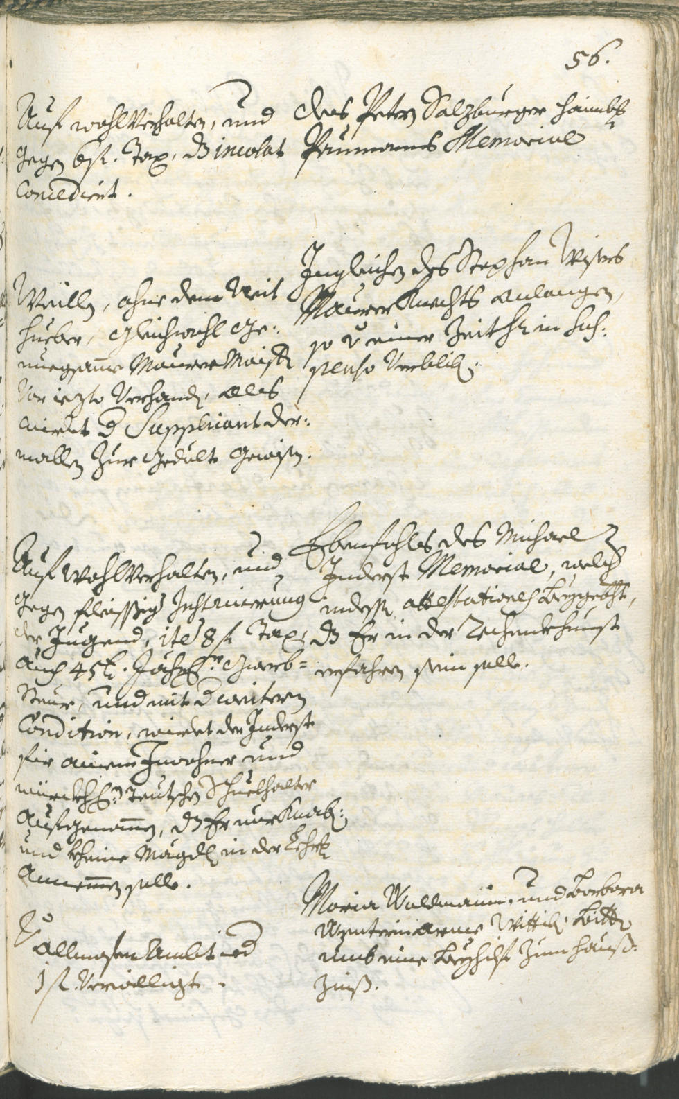 Stadtarchiv Bozen - BOhisto Ratsprotokoll 1732/35 