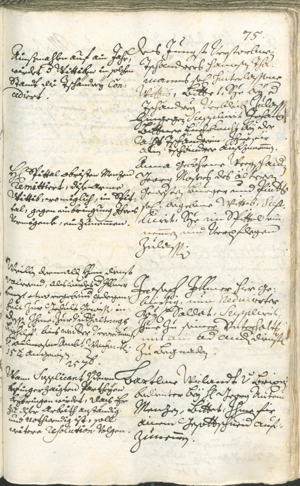 Stadtarchiv Bozen - BOhisto Ratsprotokoll 1732/35 