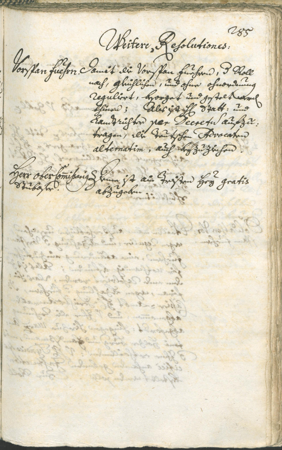 Civic Archives of Bozen-Bolzano - BOhisto Ratsprotokoll 1732/35 