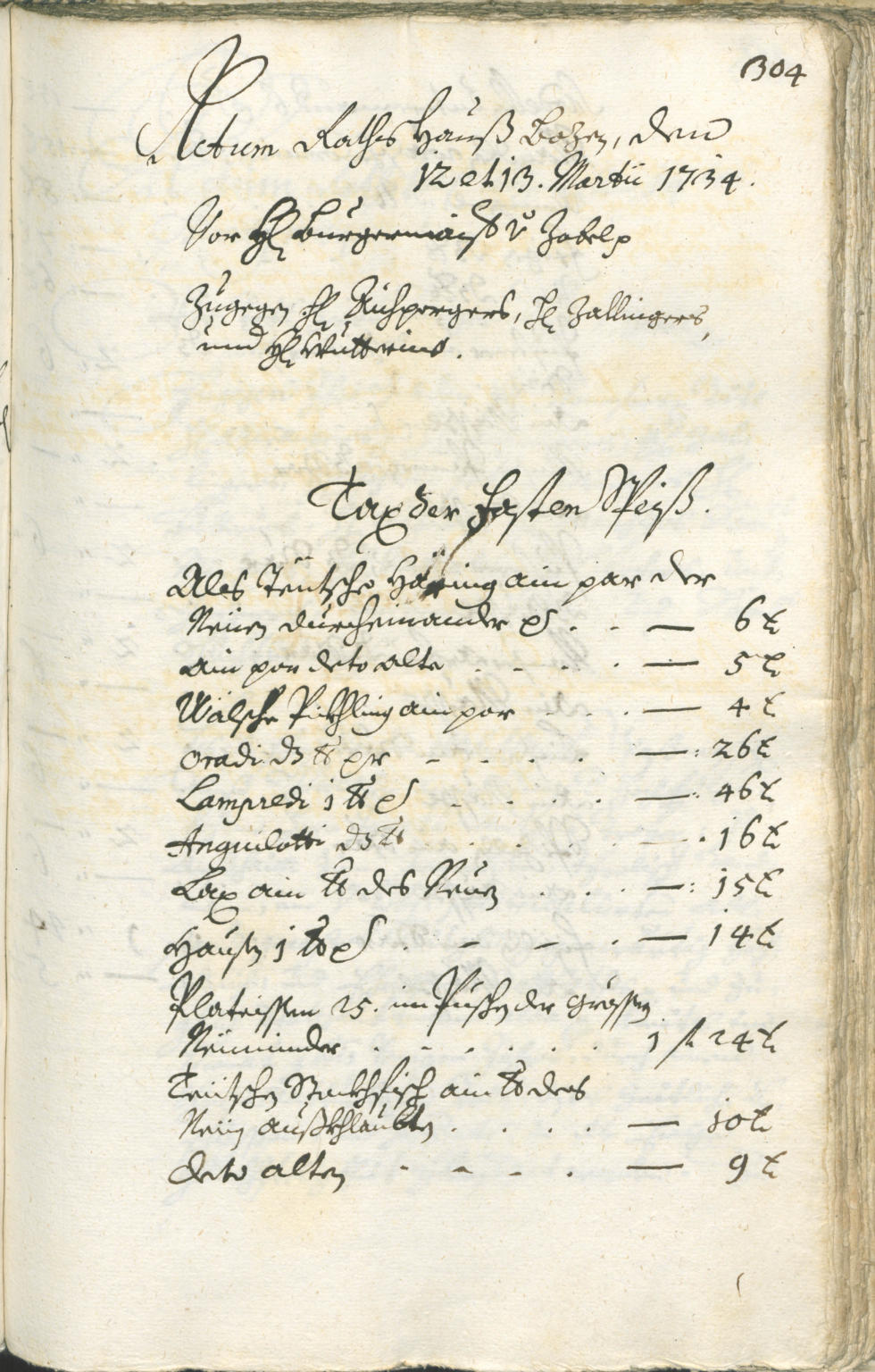 Civic Archives of Bozen-Bolzano - BOhisto Ratsprotokoll 1732/35 