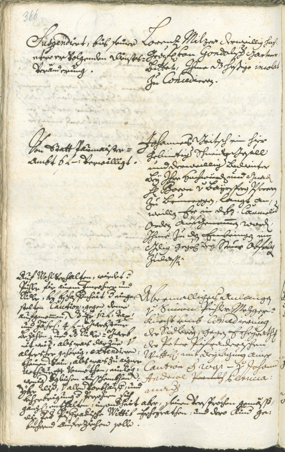 Stadtarchiv Bozen - BOhisto Ratsprotokoll 1732/35 