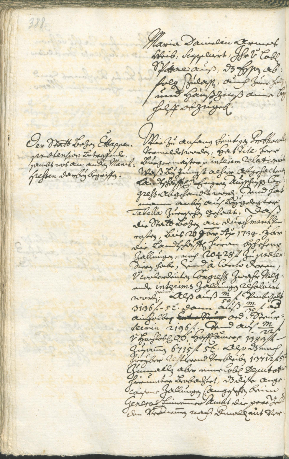 Stadtarchiv Bozen - BOhisto Ratsprotokoll 1732/35 