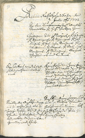 Stadtarchiv Bozen - BOhisto Ratsprotokoll 1732/35 - 