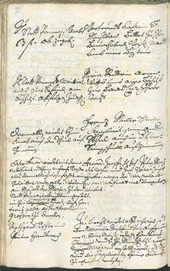 Stadtarchiv Bozen - BOhisto Ratsprotokoll 1732/35 - 