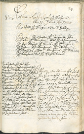 Stadtarchiv Bozen - BOhisto Ratsprotokoll 1732/35 - 