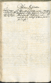 Stadtarchiv Bozen - BOhisto Ratsprotokoll 1732/35 - 